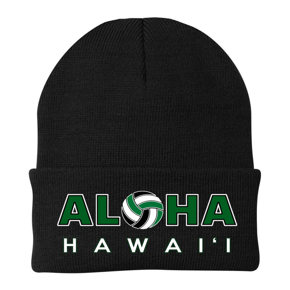 Aloha Hawaii Volleyball Gift Beanie