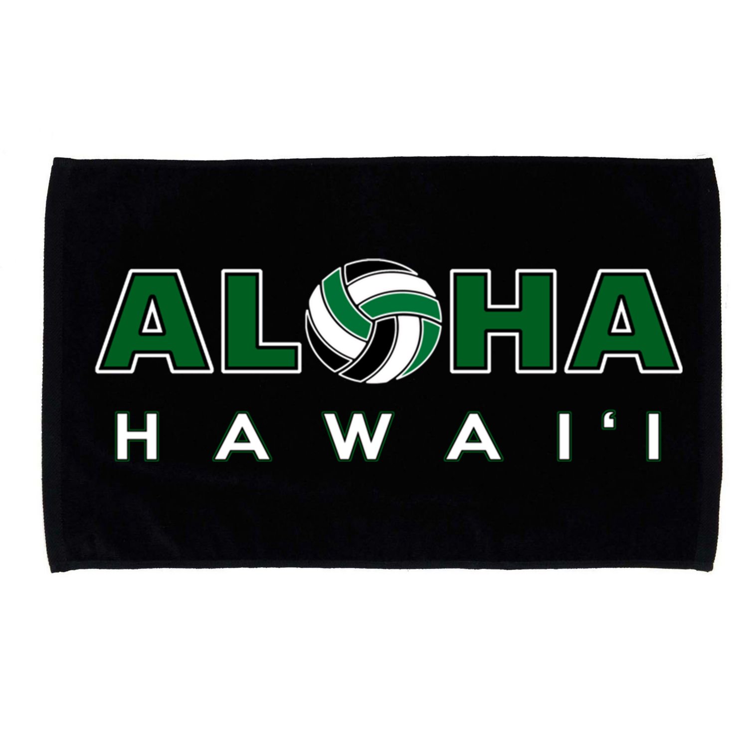 Aloha Hawaii Volleyball Gift Microfiber Hand Towel