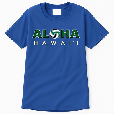 Aloha Hawaii Volleyball Gift Tall T-Shirt