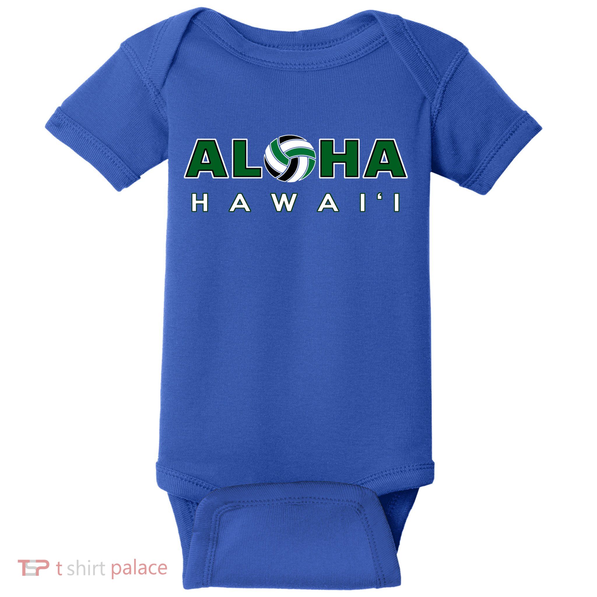 Aloha Hawaii Volleyball Gift Baby Bodysuit