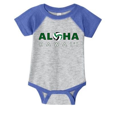 Aloha Hawaii Volleyball Gift Infant Baby Jersey Bodysuit