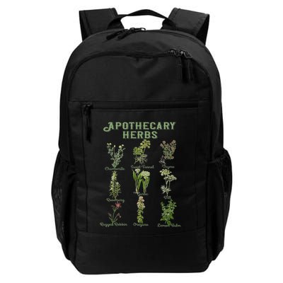 Apothecary Herbs Vintage Botanical Plants Cottagecore Backpack