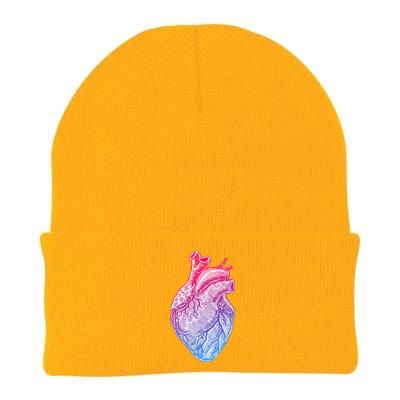 Anatomical Heart Valentines Day For Nurses & Doctors Knit Cap Winter Beanie