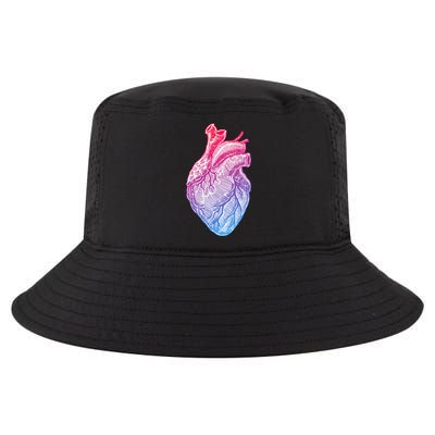 Anatomical Heart Valentines Day For Nurses & Doctors Cool Comfort Performance Bucket Hat