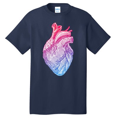 Anatomical Heart Valentines Day For Nurses & Doctors Tall T-Shirt