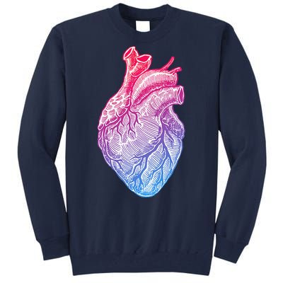 Anatomical Heart Valentines Day For Nurses & Doctors Tall Sweatshirt