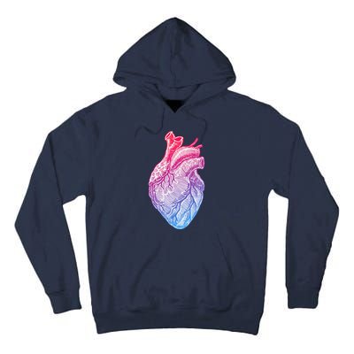 Anatomical Heart Valentines Day For Nurses & Doctors Tall Hoodie