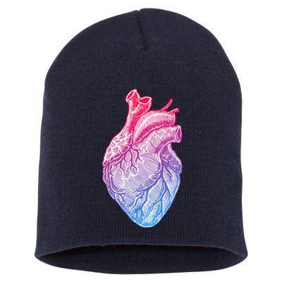 Anatomical Heart Valentines Day For Nurses & Doctors Short Acrylic Beanie