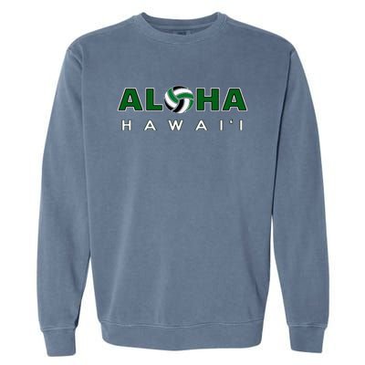 Aloha Hawaii Volleyball Garment-Dyed Sweatshirt