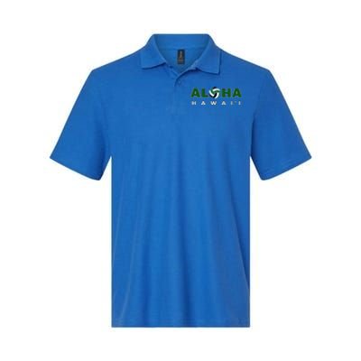 Aloha Hawaii Volleyball Softstyle Adult Sport Polo