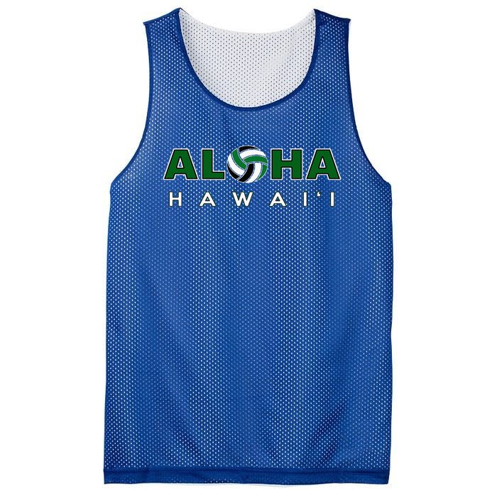 Aloha Hawaii Volleyball Mesh Reversible Basketball Jersey Tank