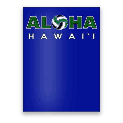 Aloha Hawaii Volleyball Poster