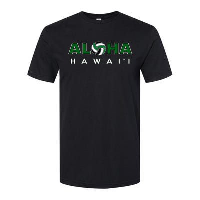 Aloha Hawaii Volleyball Softstyle CVC T-Shirt