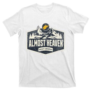 Almost Heaven West Virginia Map Home T-Shirt