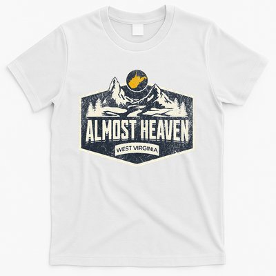 Almost Heaven West Virginia Map Home T-Shirt