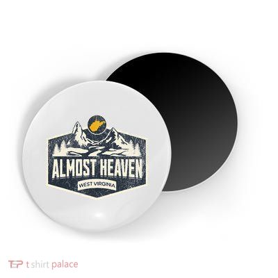 Almost Heaven West Virginia Map Home Magnet