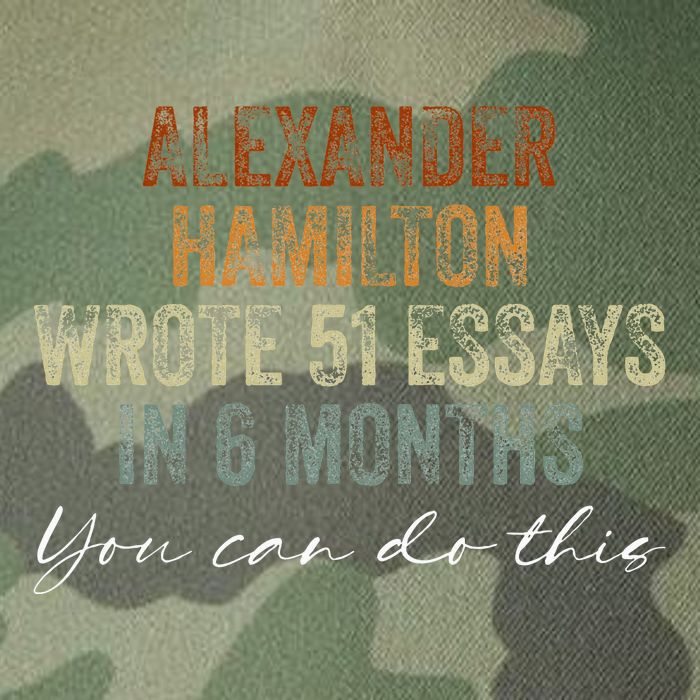 Alexander Hamilton Wrote 51 Essays In 6 Months Legacy Tie Dye Trucker Hat