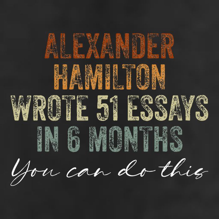 Alexander Hamilton Wrote 51 Essays In 6 Months Cool Comfort Performance Bucket Hat