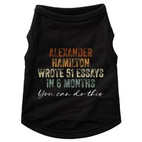 Alexander Hamilton Wrote 51 Essays In 6 Months Doggie Tank