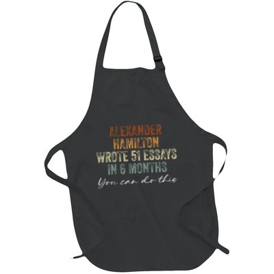 Alexander Hamilton Wrote 51 Essays In 6 Months Apron