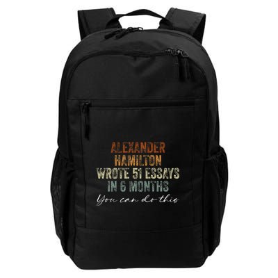 Alexander Hamilton Wrote 51 Essays In 6 Months Daily Commute Backpack