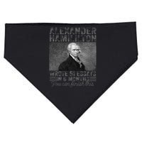 Alexander Hamilton Wrote 51 Essays In 6 Months USA-Made Doggie Bandana