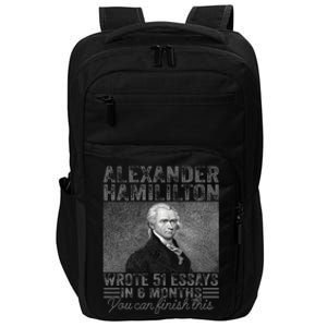 Alexander Hamilton Wrote 51 Essays In 6 Months Impact Tech Backpack