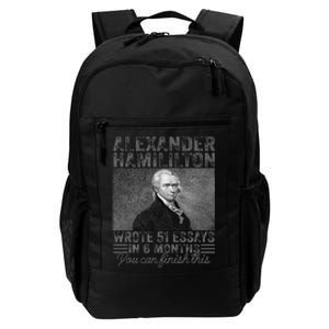 Alexander Hamilton Wrote 51 Essays In 6 Months Daily Commute Backpack