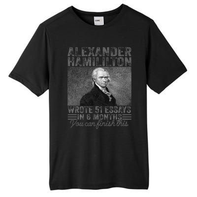 Alexander Hamilton Wrote 51 Essays In 6 Months Tall Fusion ChromaSoft Performance T-Shirt