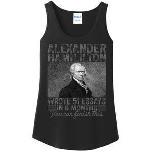 Alexander Hamilton Wrote 51 Essays In 6 Months Ladies Essential Tank