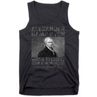 Alexander Hamilton Wrote 51 Essays In 6 Months Tank Top