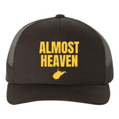 Almost Heaven West Virginia Yupoong Adult 5-Panel Trucker Hat