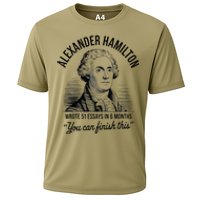 Alexander Hamilton Wrote 51 Essays In 6 Months Cooling Performance Crew T-Shirt