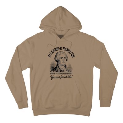 Alexander Hamilton Wrote 51 Essays In 6 Months Hoodie