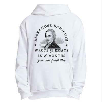 Alexander Hamiton Wrote 51 Essays Iin 6 Months Vintage Urban Pullover Hoodie