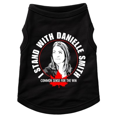 April Hutchinson Wearing I Stand With Danielle Smith Bella Canvas Signature Doggie Tank
