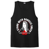 April Hutchinson Wearing I Stand With Danielle Smith Bella Canvas Signature PosiCharge Competitor Tank