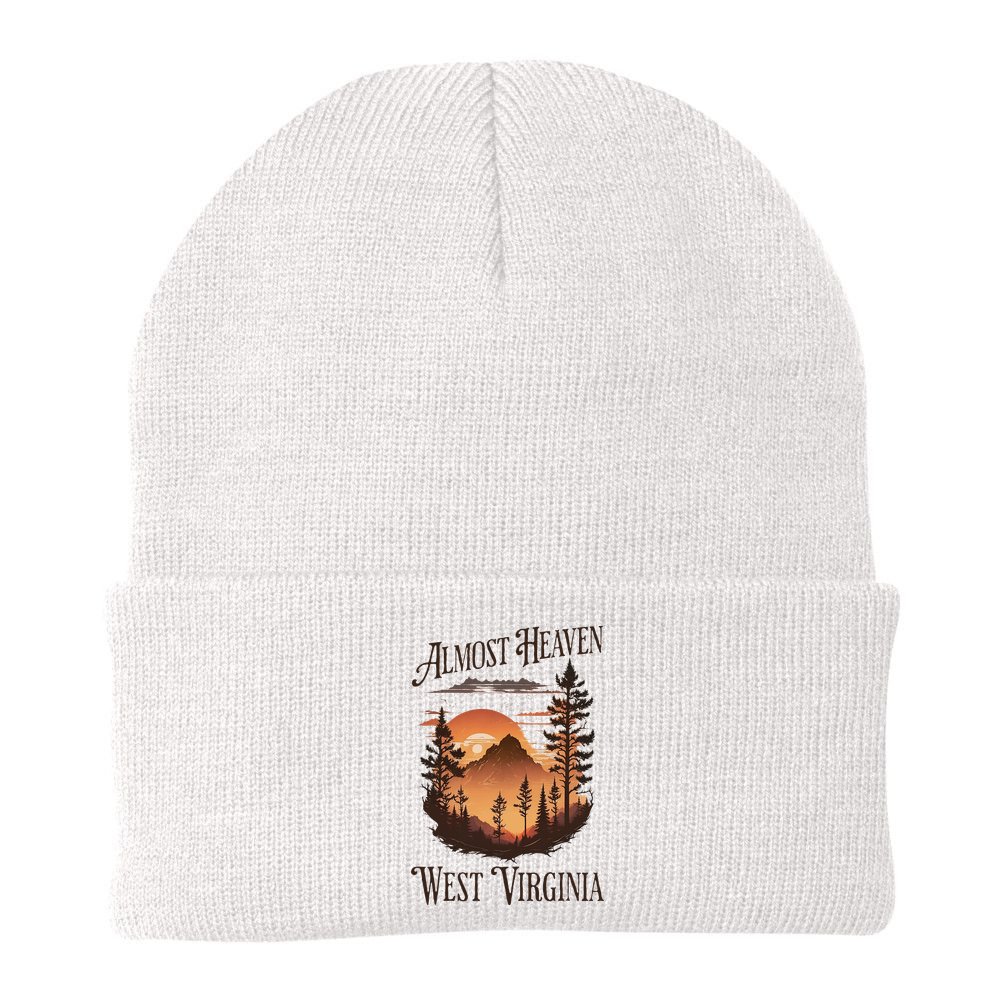 Almost Heaven West Virginia Beanie