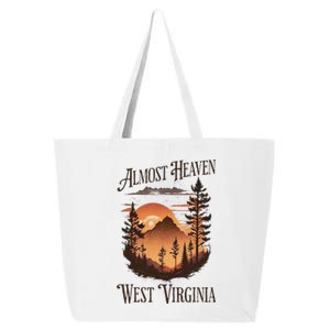 Almost Heaven West Virginia 25L Jumbo Tote