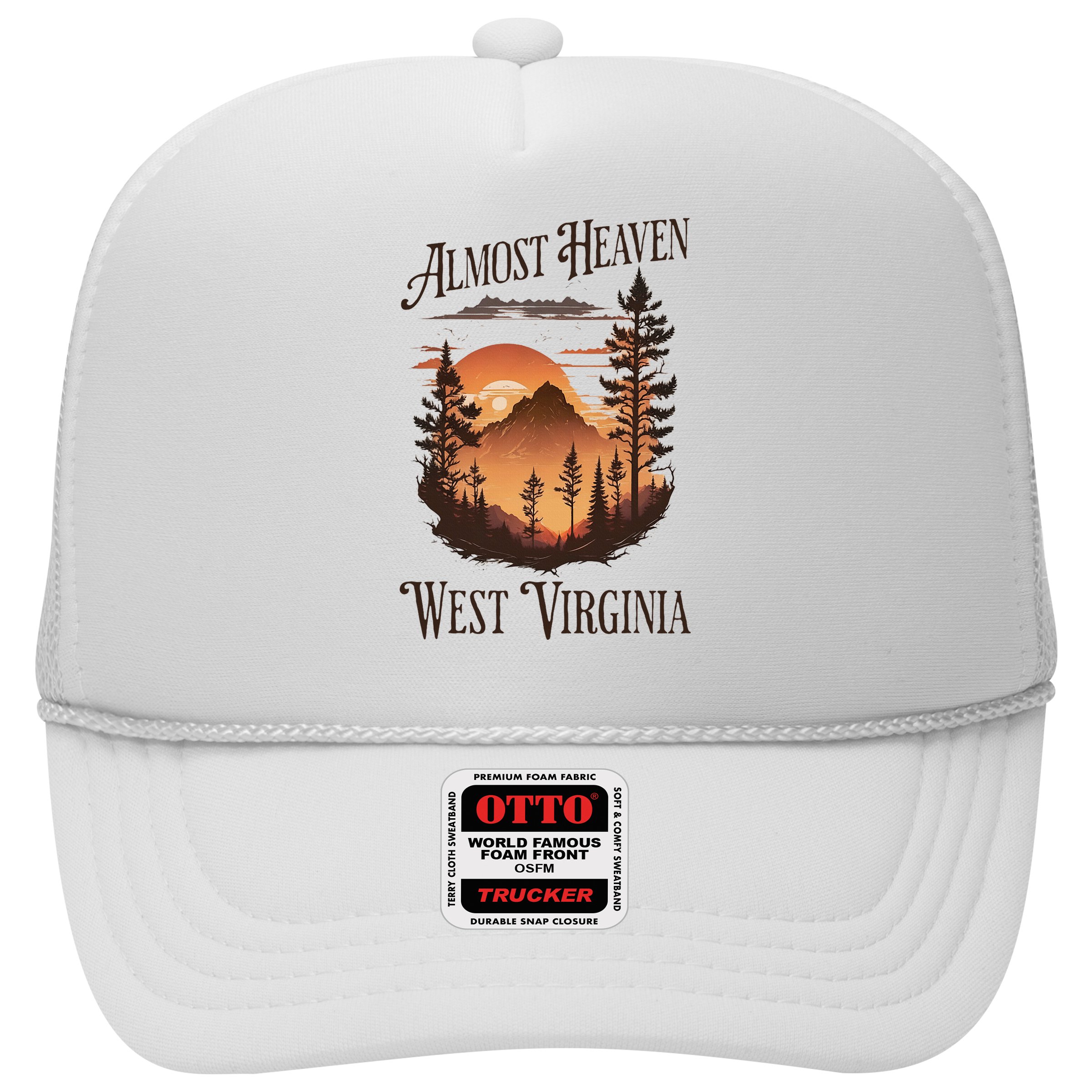 Almost Heaven West Virginia Hat