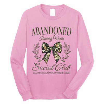 Abandoned Hunting Wives Social Club Long Sleeve Shirt