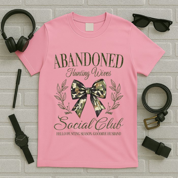 Abandoned Hunting Wives Social Club T-Shirt