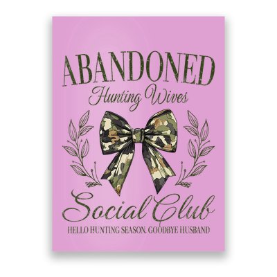 Abandoned Hunting Wives Social Club Poster