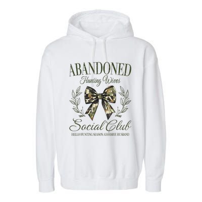 Abandoned Hunting Wives Social Club Garment-Dyed Fleece Hoodie