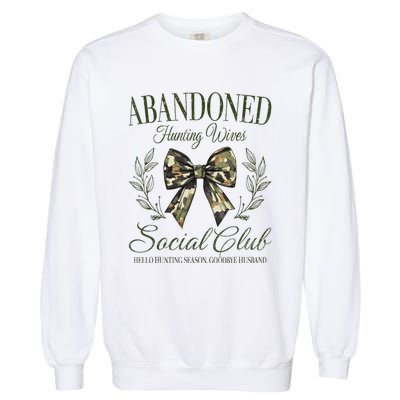 Abandoned Hunting Wives Social Club Garment-Dyed Sweatshirt