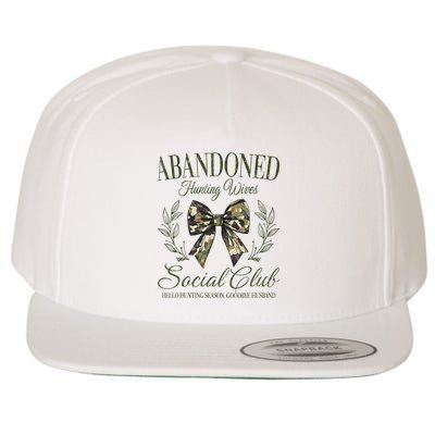 Abandoned Hunting Wives Social Club Wool Snapback Cap