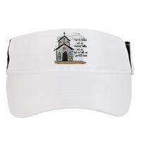 And He Walks With Me And He Talks Me Christian Adult Drive Performance Visor