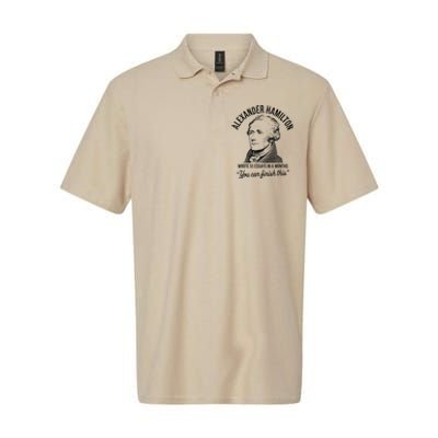 Alexander Hamilton Wrote 51 Essays In 6 Months Softstyle Adult Sport Polo