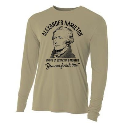 Alexander Hamilton Wrote 51 Essays In 6 Months Cooling Performance Long Sleeve Crew