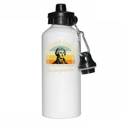 Alexander Hamilton Wrote 51 Essays In 6 Months Vintage Aluminum Water Bottle 